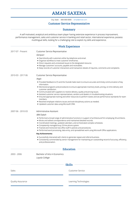 Traditional Resume Template and Example - Monte by VisualCV	